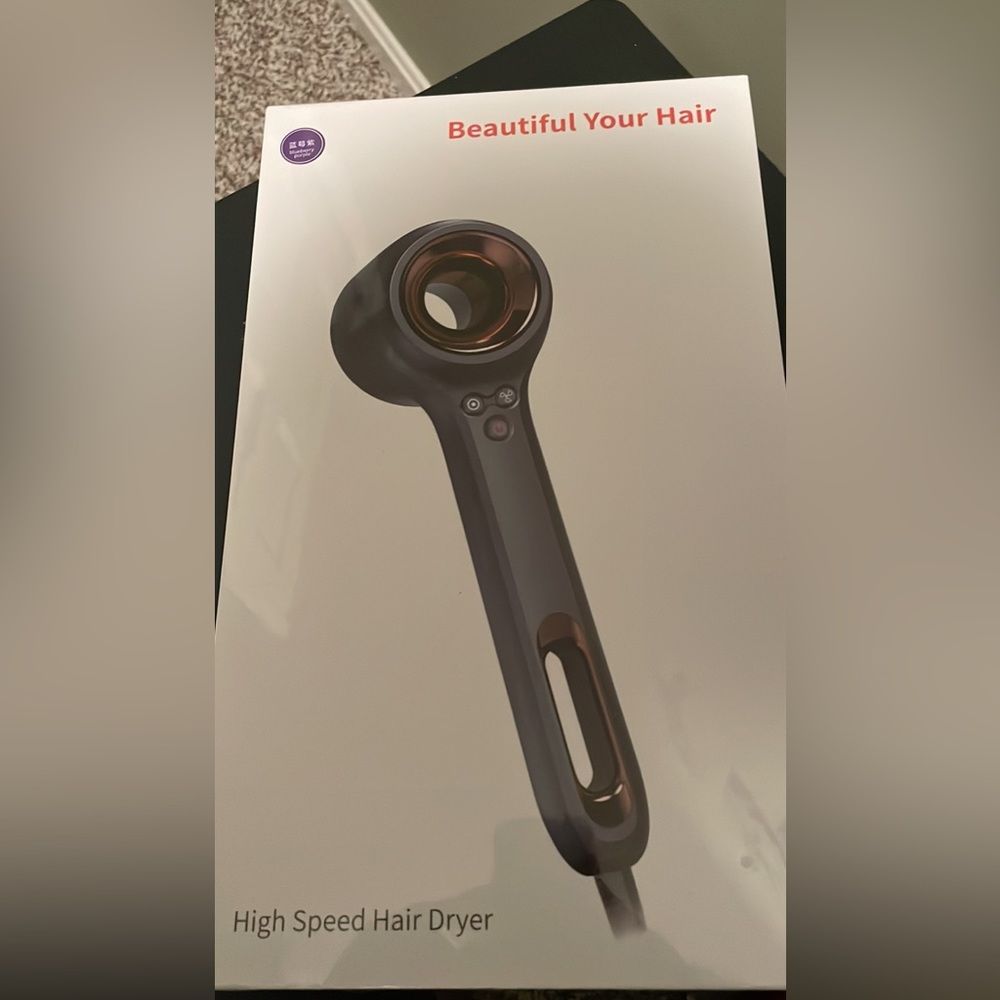 New hair dryer